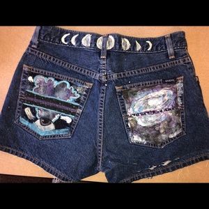 Custom Jean shorts